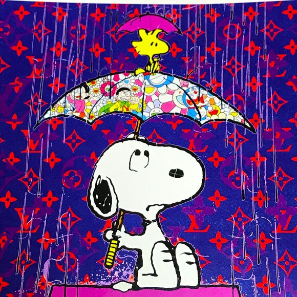 Death NYC - Louis Vuitton Murakami Snoopy - Ltd Ed # Original Signed Print - Picture 7 of 16